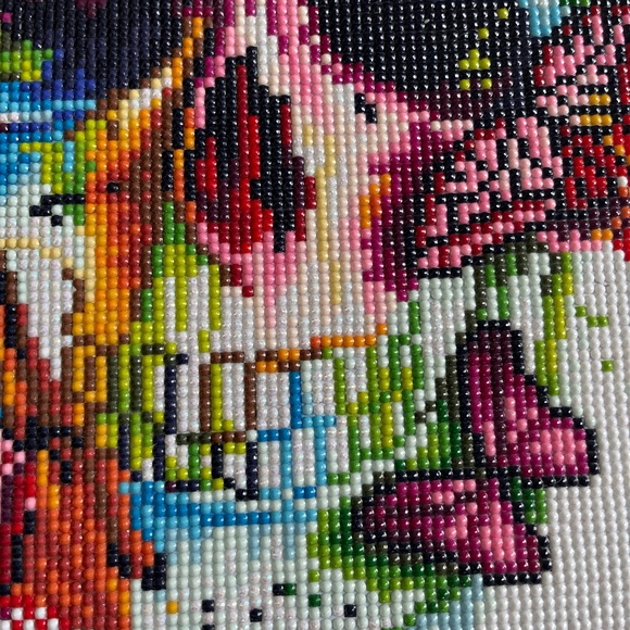 COMPLETED Skull & Butterfly Diamond Dotz - Picture 3 of 5